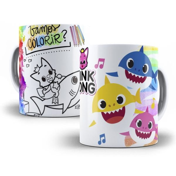 10 Artes Caneca Personagens Para Colorir Sublimação Em Corel