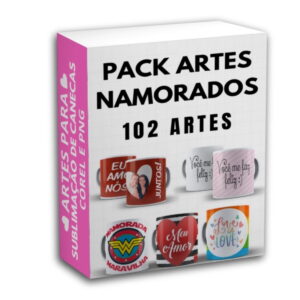 102 artes para caneca dia dos namorados em png e corel