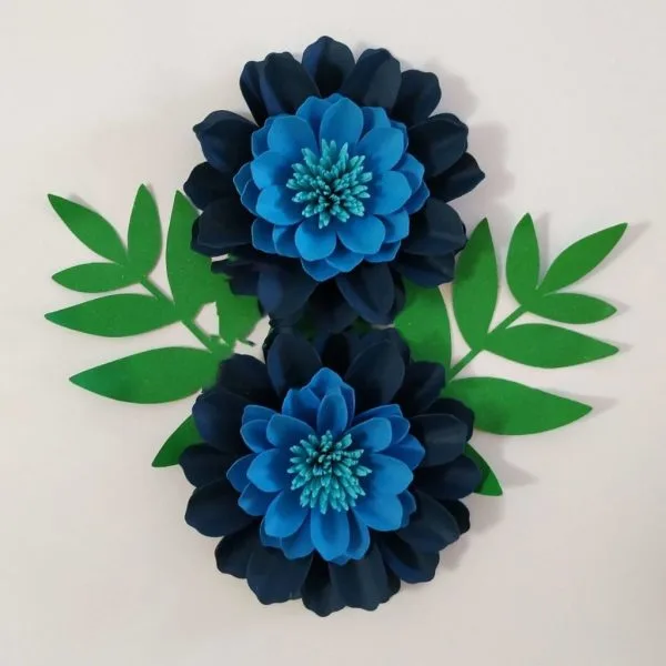 12 Moldes Flor De Papel Para Personalizados Decoração Festa