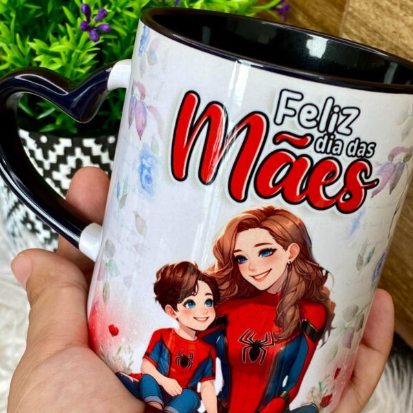14 Artes Caneca Dia das Mães Heroínas + Cliparts Png