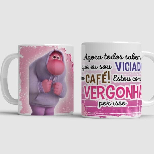 15 Estampas Caneca Divertida Mente 2 Arquivos Png Sublimação