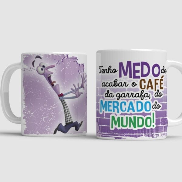 15 Estampas Caneca Divertida Mente 2 Arquivos Png Sublimação