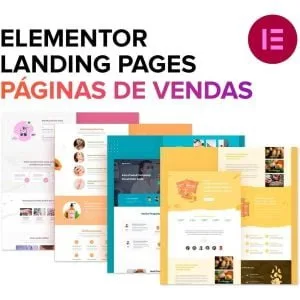 +150 Landing Pages Páginas De Vendas Elementor Wordpres
