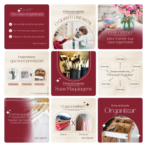 Pack Canva Personal Organizer 30 Modelos Editáveis+ Bônus - Imagem 3