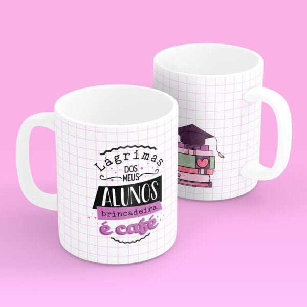 18 Artes Caneca Professores Corujinhas Sublimação Png