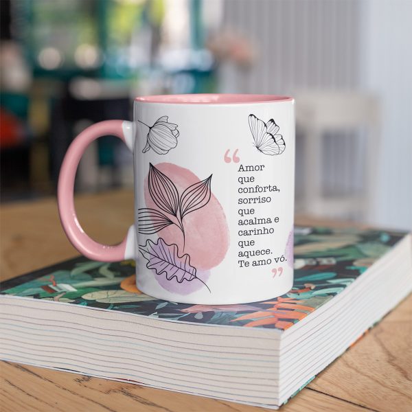 19 Artes Sublimação Caneca Dia dos Avós Vovo e Vovó em Jpg