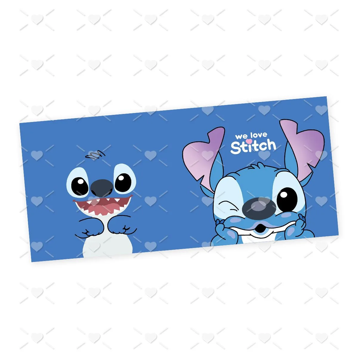 2 Artes Caneca Stich E Angel Desenho We Love Stitch 2