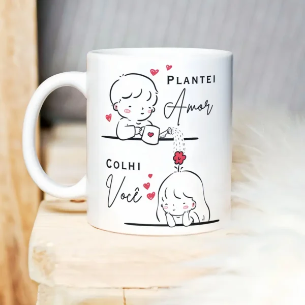 20 Artes Prontas para Canecas do Dia dos Namorados