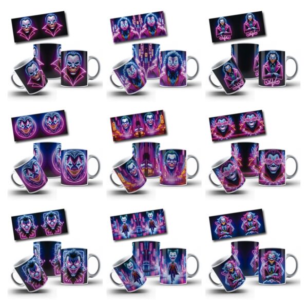 20 Designs Exclusivos Para Canecas Neon 2