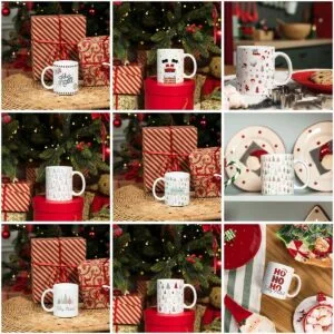 20 Estampas Caneca Natal Clean Arquivo Digital P Sublimar 10