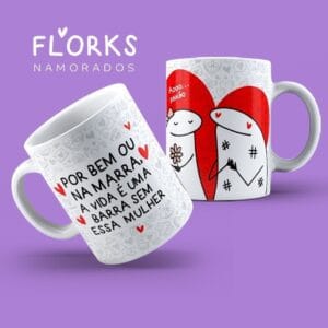 18 Artes Florks Apaixonados Dia Dos Namorados Caneca Png
