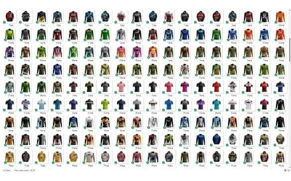 +1k Vetores Corel Cdr Sublimação Camiseta Camuflada Tática