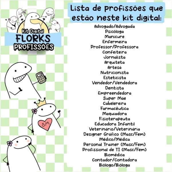 +200 Artes Arquivos Flork Profissões Meme Caneca Camiseta