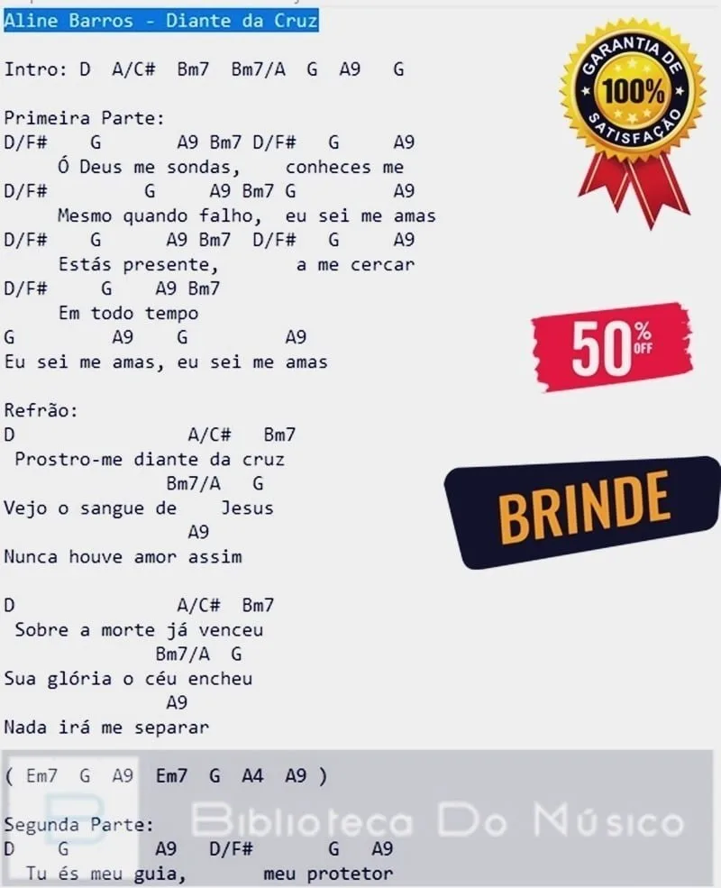 4.400 Cifras Gospel Para Violão E Guitarra + Brinde Envio Já 3 4.400 Cifras Gospel Para Violão E Guitarra + Brinde Envio Já