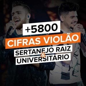5.000 Cifras Violão Sertanejo Universitário E Raiz