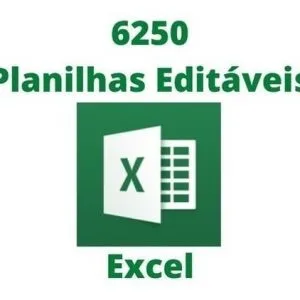6250 Planilhas Excel 100% Editável + Apostilas E Tutoriais