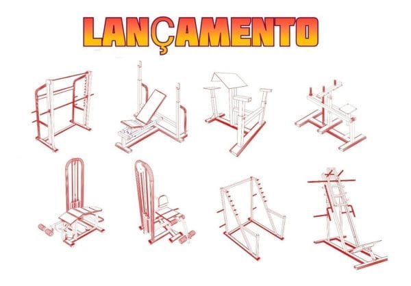 95 Projetos Fabricação Equipamentos Máquinas Academia