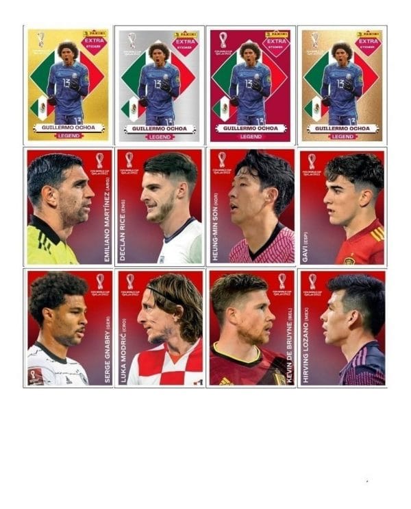 Arquivo Digital Figurinhas Copa Legends + Coca Cola Em Pdf