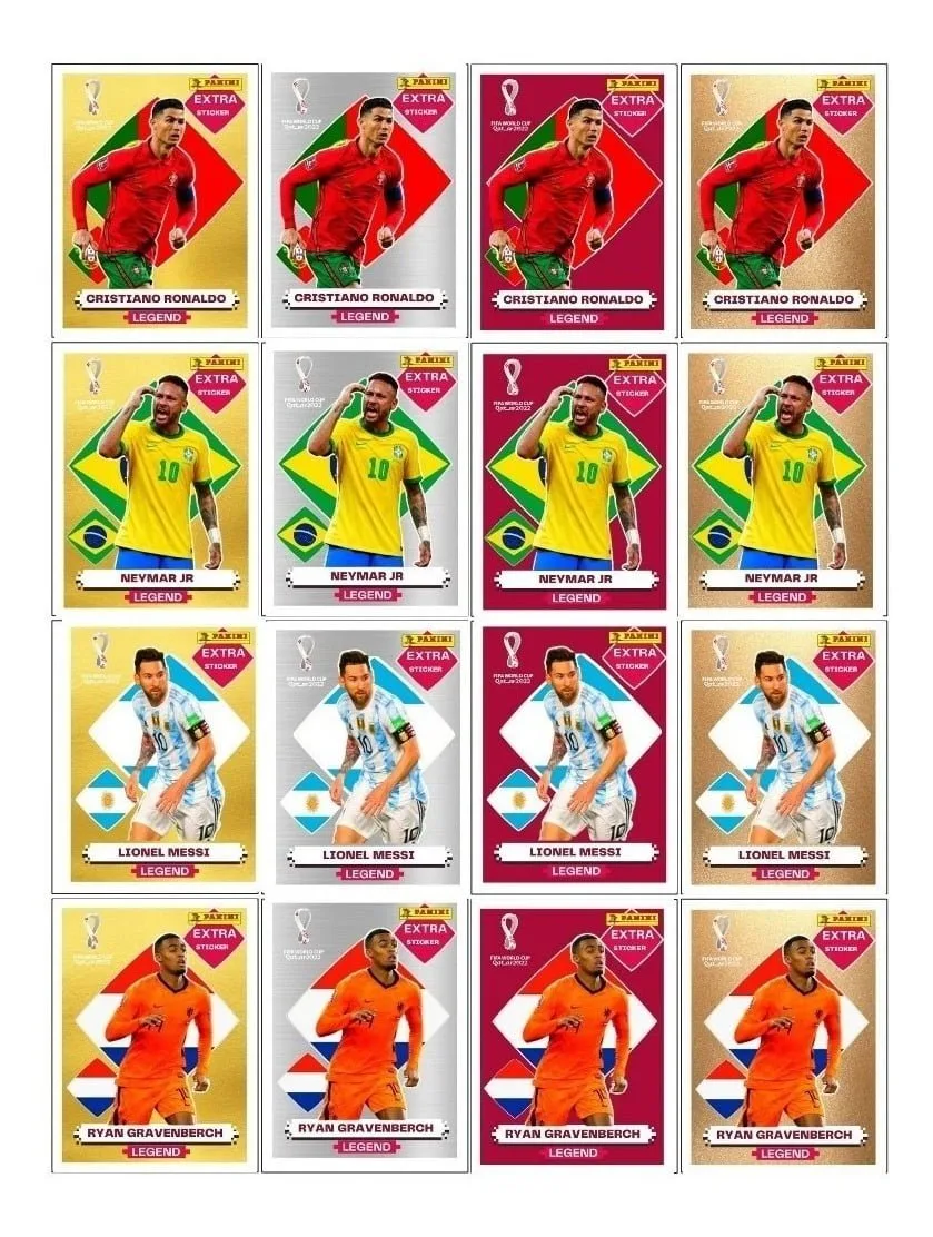 Arquivo Digital Figurinhas Copa Legends + Coca Cola Em Pdf