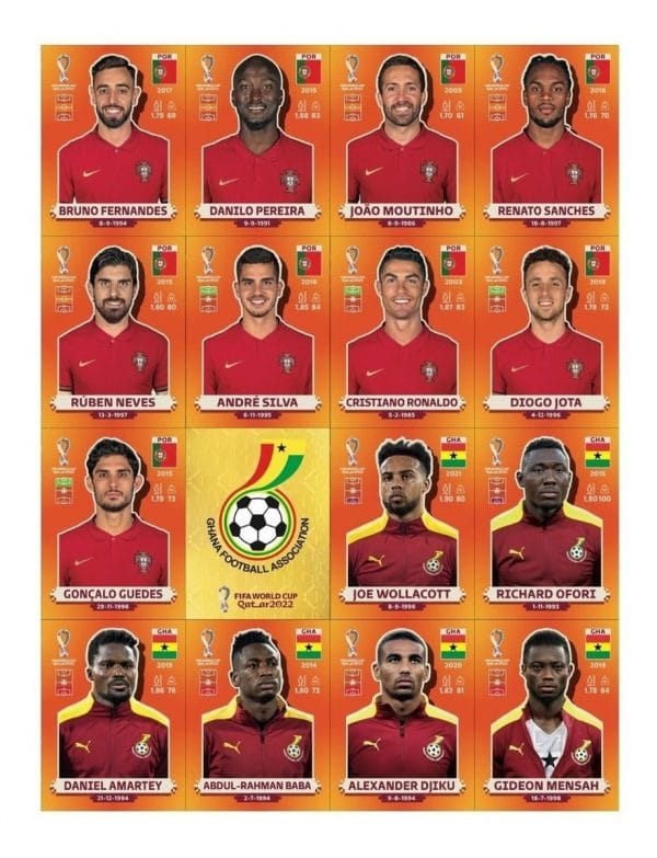 Arquivo Em Pdf Com Todas As Figurinhas Da Copa 2022 Qatar