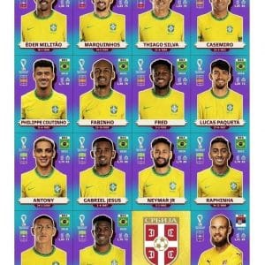 Arquivo Em Pdf Com Todas As Figurinhas Da Copa 2022 Qatar