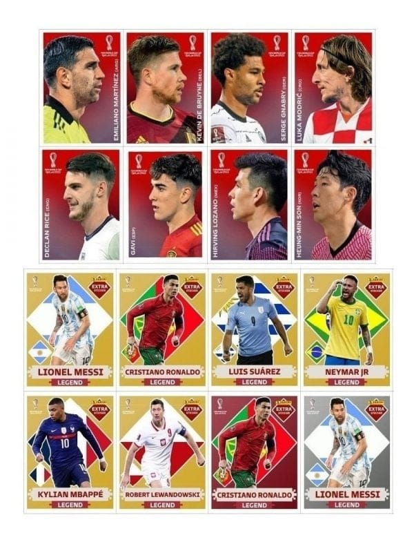 Arquivo Em Pdf Com Todas As Figurinhas Da Copa 2022 Qatar