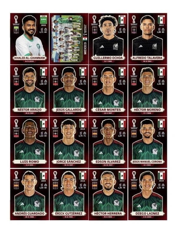 Arquivo Imprimir Figurinhas Oryx Edition Copa Do Mundo Qatar
