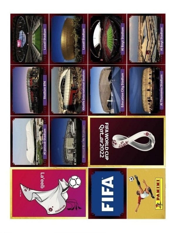 Arquivo Imprimir Figurinhas Oryx Edition Copa Do Mundo Qatar