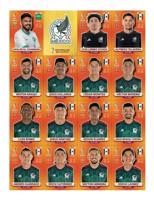 Arquivo P Imprimir Figurinhas Laranja Copa Qatar 2022 Em Pdf