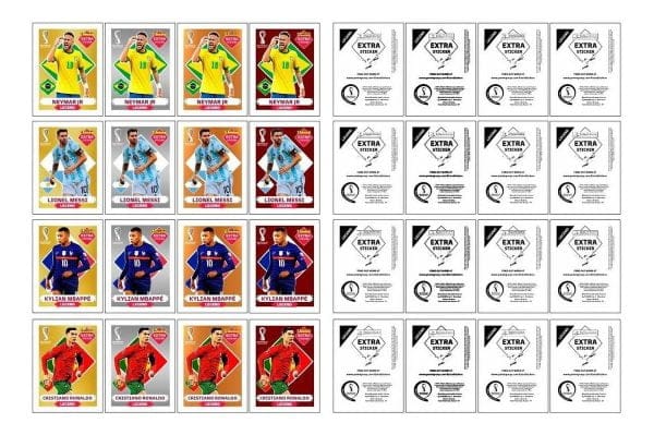 Arquivo Pdf Figurinhas Legends + Rookies + Coca Cola Copa
