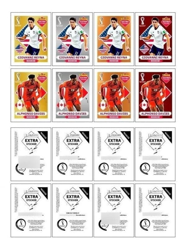 Arquivo Pdf Figurinhas Legends + Rookies + Coca Cola Copa