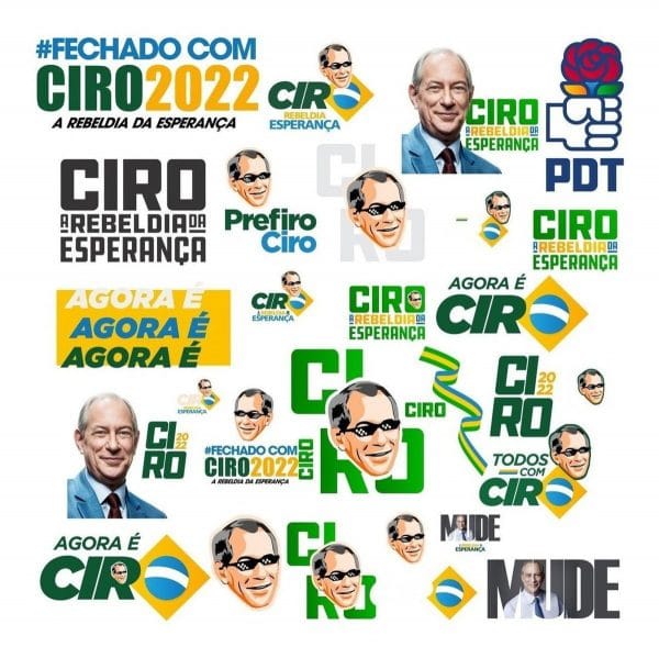 Artes Eleição Bolsonaro Ciro Lula Sublimação Camiseta Caneca