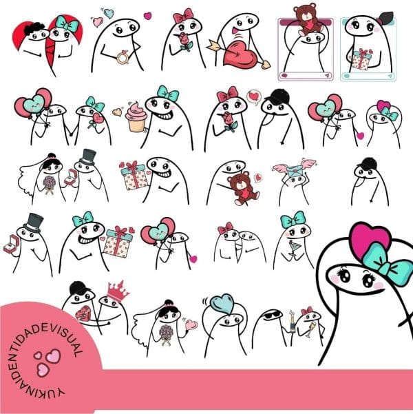 Artes Flork Dia Dos Namorados Para Personalizados Sublimação