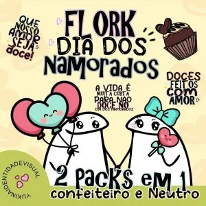 Artes Flork Dia Dos Namorados Para Personalizados Sublimação 5 Artes Flork Dia Dos Namorados Para Personalizados Sublimação