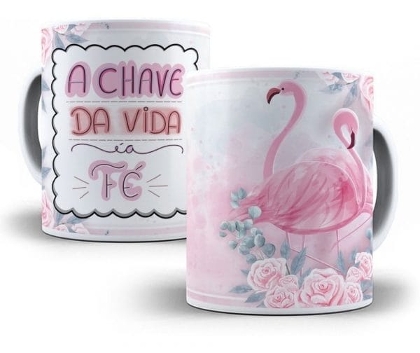 Artes Sublimação Caneca Frases Fé Ajuda Apoio Psd Editável