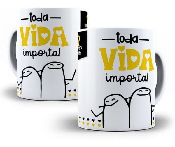 Combo Setembro Amarelo 25 Artes Sublimação Caneca Flork