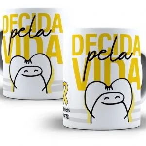 Combo Setembro Amarelo 25 Artes Sublimação Caneca Flork