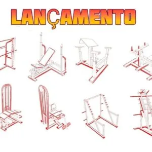 Equipamentos  Academia Musculação 95 Projetos P/ Fabricação