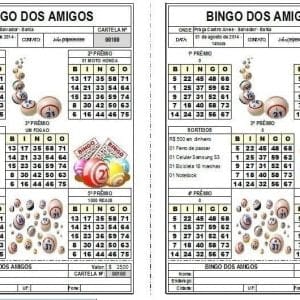 Gerador Cartela De Bingo ( Arquivo Excel ) 2500 Cartelas.
