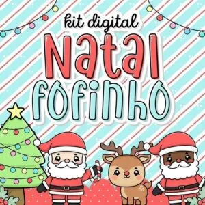 Kit Digital Natal Fofinho Imagens Png Artes Digitais Figuras