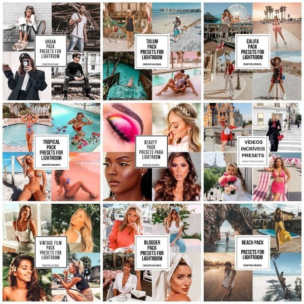Livia Brasil 23 Packs Completos Feed Perfeito Mobile Presets