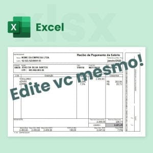 Modelo Contracheque Holerite Tabelas Atualizadas Inss Irrf
