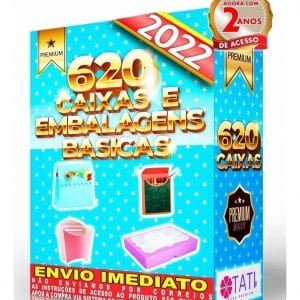 O Maior E Melhor Kit 620 Caixas Arquivos De Corte Silhouette