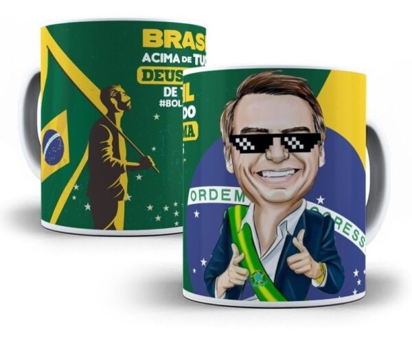 Pack 36 Artes Caneca Lula Bolsonaro Eleições Presidente 2022