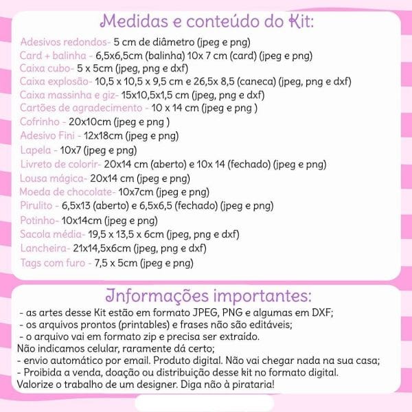 Pack Digital Dia Das Crianças Embalagens E Personalizados