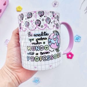 Pack Digital Dia Dos Professores Frases Caneca Impressão
