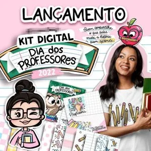Pack Digital Dia Dos Professores Pandoca Completo