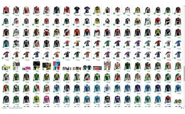 Pacote Sublimação Premium - +800 Vetores Camisas Cdr