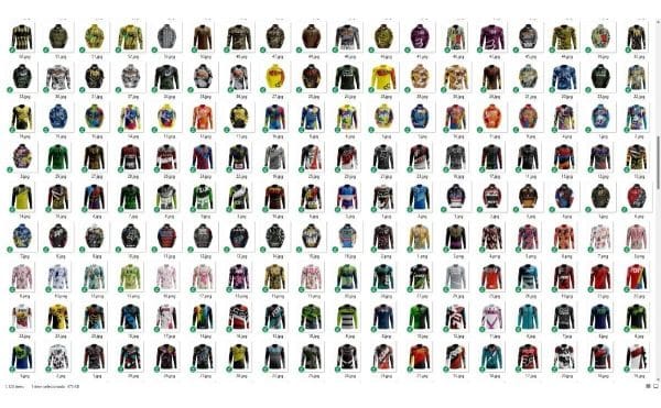 Pacote Sublimação Premium - +800 Vetores Camisas Cdr