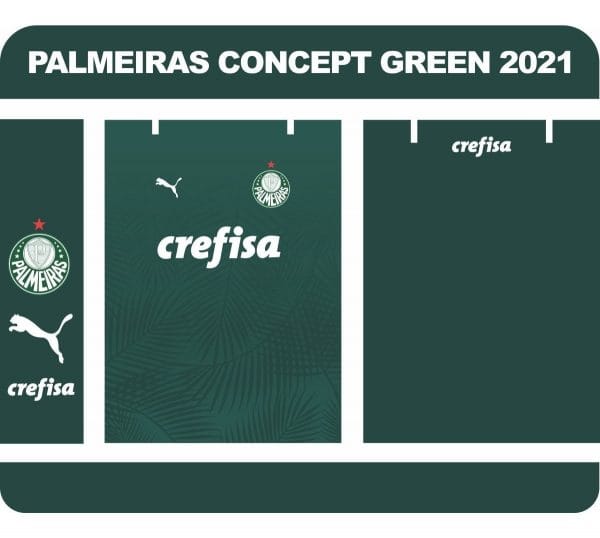 Template Vetor Camisa Palmeiras Titular 22-23 Arte Corel Cdr